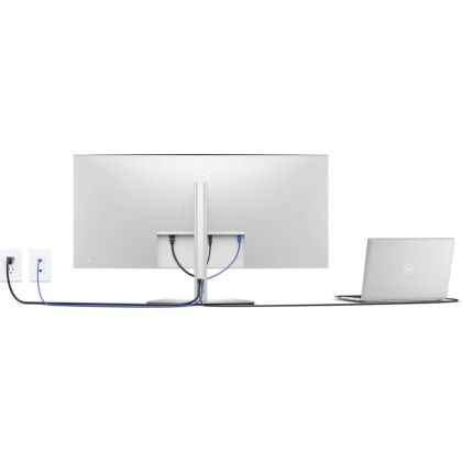 Monitor LED Dell U4025QW, 39.7" 5K2K (5120x2160), IPS, 600nits, 5ms, 120Hz, culoare Silver