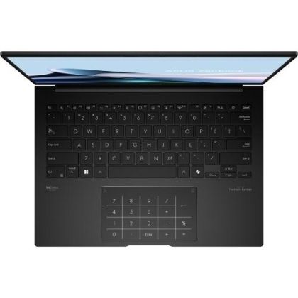 Laptop ASUS ZenBook 14 AMD Ryzen™ 7 8840HS up to 5.1GHz 14" FHD (1920 x 1200) OLED 400nits RAM 16GB LPDDR5X 1TB SSD M.2 PCIe NVMe AMD Radeon Graphics culoare Jade Black Windows 11 Pro