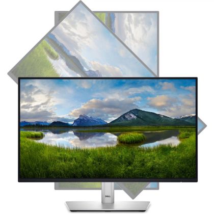 Monitor LED Dell P2225H, 21.5" FHD (1920x1080), IPS, 250nits, 5ms, 100Hz, culoare black-silver