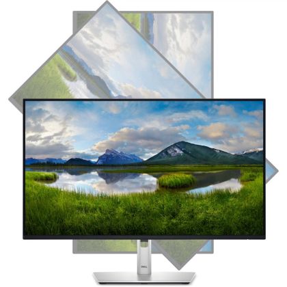 Monitor LED Dell P2725HE, 27" Full HD (1920x1080), IPS, 300nits, 5ms, 100Hz, culoare black-silver