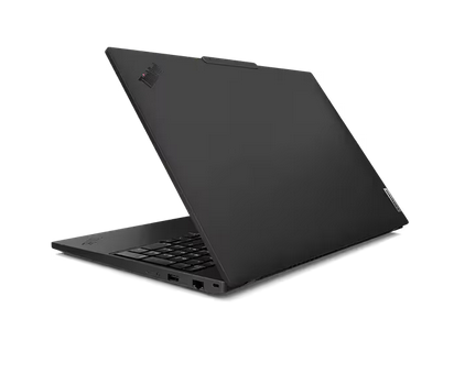 Laptop Lenovo ThinkPad T16 Gen 3, Procesor Intel Core Ultra 5 125U up to 4.3GHz, 16" WUXGA (1920x1200) IPS 400nits anti-glare, ram 16GB (2x8GB) 5600MHz DDR5, 512GB SSD M.2 PCIe NVMe, Intel® Graphics, culoare black, Windows11 Pro