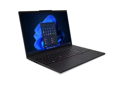 Laptop Lenovo ThinkPad T16 Gen 3, Procesor Intel Core Ultra 5 125U up to 4.3GHz, 16" WUXGA (1920x1200) IPS 400nits anti-glare, ram 16GB (2x8GB) 5600MHz DDR5, 512GB SSD M.2 PCIe NVMe, Intel® Graphics, culoare black, Windows11 Pro