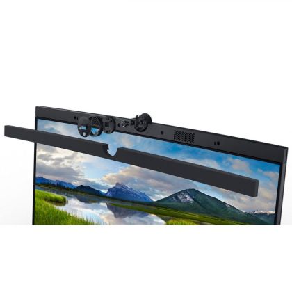 Monitor LED Dell curbat P3424WEB, 34" WQHD (3440x1440), IPS, 300nits, 5ms, 60Hz, culoare black-silver