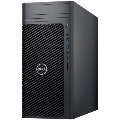 Desktop PC Dell Precision 3680 Tower, Procesor 14ᵗʰ Gen Intel Core i9-14900K up to 6.0 GHz, RAM 32GB (2x16GB) DDR5, 1TB SSD M.2 PCIe NVMe + 2TB HDD, NVIDIA RTX 4000 Ada 20GB, Windows 11 Pro
