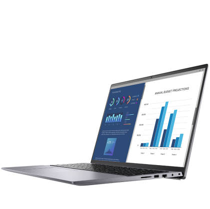 Laptop Dell Vostro 5640, Procesor Intel Core 7 150U up to 5.4GHz, 16.0" FHD+ (1920x1200) WVA Anti-Glare 250nits, RAM 16GB (2x8GB) 5200MHz DDR5, 512GB SSD M.2 PCIe NVMe, Intel Graphics, culoare Titan Grey, Windows11 Pro