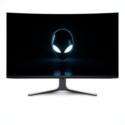 Monitor LED Dell Alienware AW3225QF, 32" 4K UHD (3840x2160), QD-OLED, 250nits, 0.03ms, 240Hz, culoare Black-White