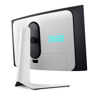 Monitor LED Dell Alienware AW3225QF, 32" 4K UHD (3840x2160), QD-OLED, 250nits, 0.03ms, 240Hz, culoare Black-White