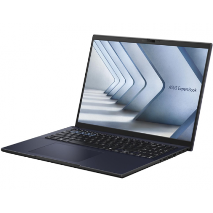 Laptop ASUS ExpertBook B3, Procesor Intel Core Ultra 5 125H up to 4.5GHz, 16"  WUXGA (1920 x 1200) IPS anti-glare 300nits, ram 16GB (1 x16GB) DDR5, 512GB SSD M.2 PCIe NVme, Intel Arc Graphics, culoare Black, NO OS