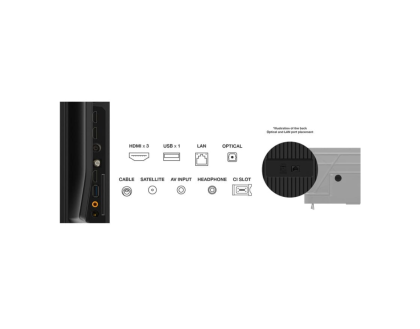 LED TV 4K 55''(139cm) TCL 55V6B (2024)
