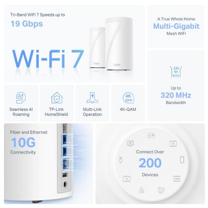 TP-LINK KIT BE19000 MESH WIFI 7 TRI-B2PK