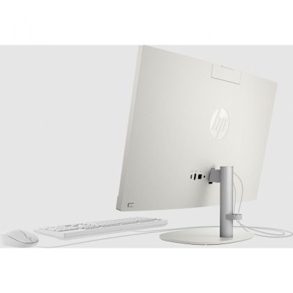 PC all-in-one HP ProOne 240 G10, Procesor 13th Generation Intel Core i5 1335U up to 4.6GHz, 23.8" FHD (1920x1080) UWVA anti-glare 250 nits,  ram 16GB (1x16GB) 3200MHz DDR4, 512GB SSD M.2 PCIe NVMe, Intel UHD Graphics, culoare Silver, DOS 