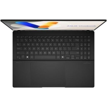 Laptop ASUS Vivobook S 16 OLED, procesor Intel Core Ultra 7 155H, up to 4.8GHz, 16", 3.2K (3200 x 2000) OLED 400nits, RAM 16GB LPDDR5X, 1TB SSD M.2 PCIe NVMe, Intel Arc Graphics, culoare Neutral Black, Windows 11 Pro