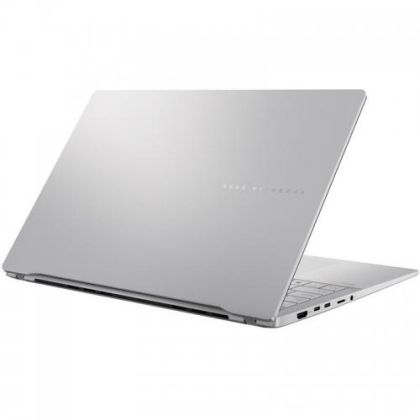 Laptop ASUS Vivobook S 15 OLED, procesor Qualcomm Snapdragon X Elite X1E 78 100, up to 3.4GHz, 15.6", 3K (2880 x 1620) OLED, RAM 32GB LPDDR5X, 1TB SSD M.2 PCIe NVMe, Qualcomm Adreno GPU, culoare Cool Silver, Windows 11 Pro