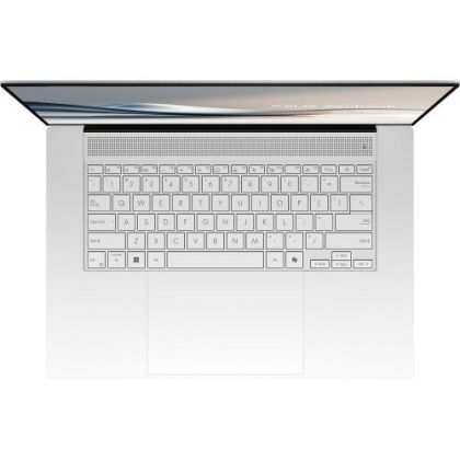 Laptop ASUS Zenbook S16 OLED, procesor AMD Ryzen AI 9 HX 370, up to 5.1GHz, 16", 3K (2880 x 1800) OLED 400nits, RAM 32GB LPDDR5X, 2TB SSD M.2 PCIe NVMe, AMD Radeon 890M Graphics, culoare Scandinavian White, Windows 11 Pro