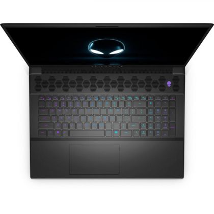 Laptop Dell Alienware M18 R2, Procesor gen 14 Intel Core i9-14900HX up to 5.8GHz, 18.0" QHD+ (2560x1600) 165Hz, RAM 64GB DDR5 5200MHz (2x32GB), 2TB SSD M.2 PCIe NVMe, NVIDIA GeForce RTX 4090 16GB, culoare Dark Metallic Moon, Windows 11 Pro
