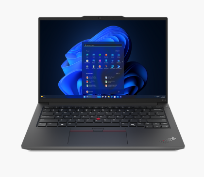 Laptop Lenovo ThinkPad E14 Gen 6 (AMD), Procesor AMD Ryzen 5 7535HS up to 4.55GHz, 14" WUXGA (1920x1200) IPS 300nits anti-glare, ram 16GB (1x16GB) 4800MHz DDR5, 512GB SSD M.2 PCIe NVMe, AMD Radeon 660M Graphics, culoare black, DOS