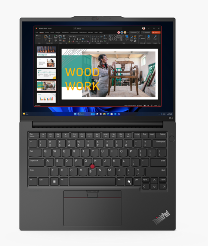 Laptop Lenovo ThinkPad E14 Gen 6 (AMD), Procesor AMD Ryzen 5 7535HS up to 4.55GHz, 14" WUXGA (1920x1200) IPS 300nits anti-glare, ram 16GB (1x16GB) 4800MHz DDR5, 512GB SSD M.2 PCIe NVMe, AMD Radeon 660M Graphics, culoare black, DOS