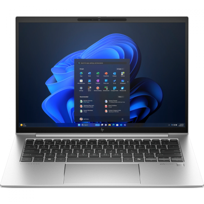 Laptop HP EliteBook 840 G11, Procesor Intel Core Ultra 7 155U up to 4.8GHz, 14" WUXGA (1920x1200) IPS 400nits anti-glare, ram 16GB(1x16GB)5600MHz DDR5, 1TB SSD M.2 PCIe NVMe, Intel Graphics, culoare Silver, Window11 Pro