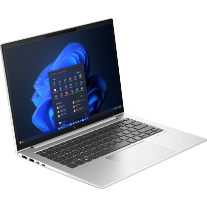 Laptop HP EliteBook 840 G11, Procesor Intel Core Ultra 7 155U up to 4.8GHz, 14" WUXGA (1920x1200) IPS 400nits anti-glare, ram 16GB(1x16GB)5600MHz DDR5, 1TB SSD M.2 PCIe NVMe, Intel Graphics, culoare Silver, Window11 Pro