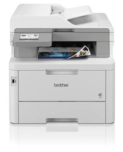 Imprimanta multifunctionala laser color A4, Brother MFC-L8340CDW, 30 ppm, ADF, 600x600 dpi, USB, Retea, WI-FI, starter toner