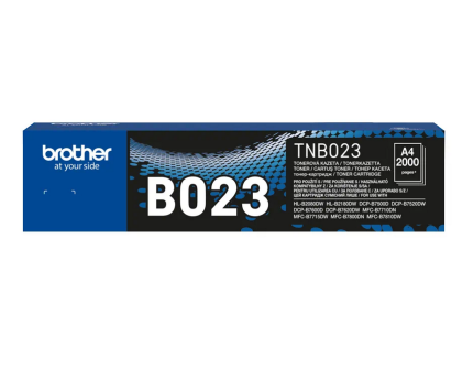 Toner original Brother TNB023, culoare black pentru Brother MFC-B7810DW și MFC-B7715DW, DCP-B7520DW, DCP-B7620DW, HL-B2180DW, MFC-B7800DN, DCP-1623WE, HL-1222WE, HL-1223WE, capacitate 2.000 pagini