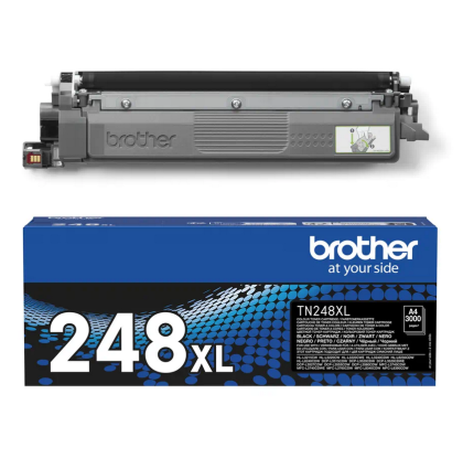 Toner original Brother TN-248XLBK, culoare black pentru Brother DCP-L3560CDW, MFC-L8340CDW, HI-L8230CDW, HI-L8240CDW, HL-L3220CW, DCP-3520CDW, MFC-L3740CDW, MFC-L8390CDW, capacitate 3.000 pagini