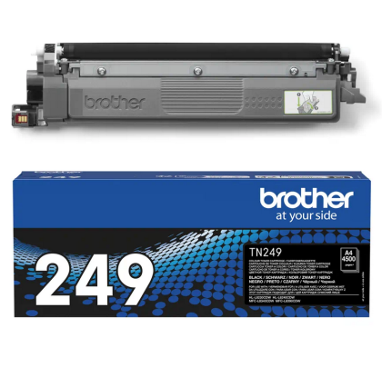Toner original Brother TN-249BK, culoare black pentru Brother MFC-L8340CDW, HI-L8230CDW, HI-L8240CDW, MFC-L8390CDW, capacitate 4.000 pagini