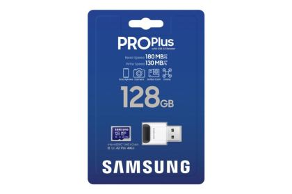MICROSD PRO PLUS 128GB CL10 CARD READER
