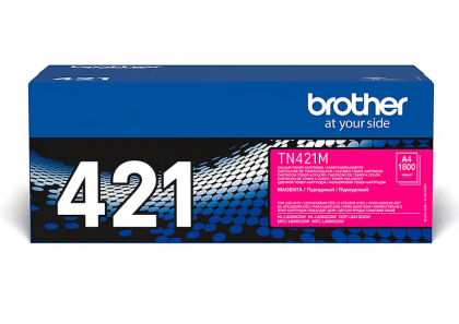 Toner original Brother TN-421M, culoare magenta pentru Brother MFC-L8900CDW, MFC-L8690CDW, DCP-L8410CDW, HL-L8360CDW, DCP-L8260CDW, capacitate 1.800 pagini