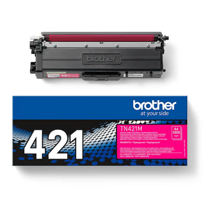 Toner original Brother TN-421M, culoare magenta pentru Brother MFC-L8900CDW, MFC-L8690CDW, DCP-L8410CDW, HL-L8360CDW, DCP-L8260CDW, capacitate 1.800 pagini