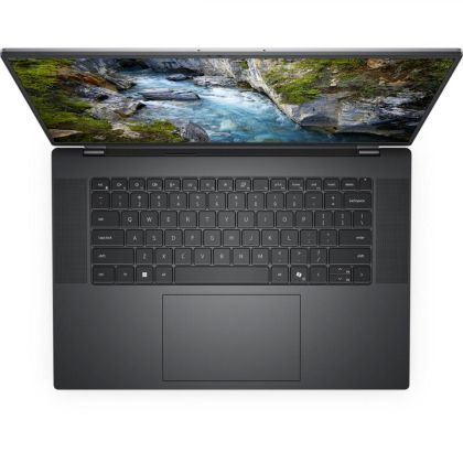 Laptop Dell Precision 5690, Procesor Intel Core Ultra 7 165H vPro up to 5.0GHz, 16" FHD+ (1920x1200) IPS 60Hz 500nits 100% DCI-P3, RAM 32GB LPDDR5x 7467MHz, 1TB SSD M.2 PCIe Gen4 NVMe, NVIDIA RTX 2000 Ada 8GB GDDR6, Wi-Fi 7,culoare Black, Windows 11 Pro
