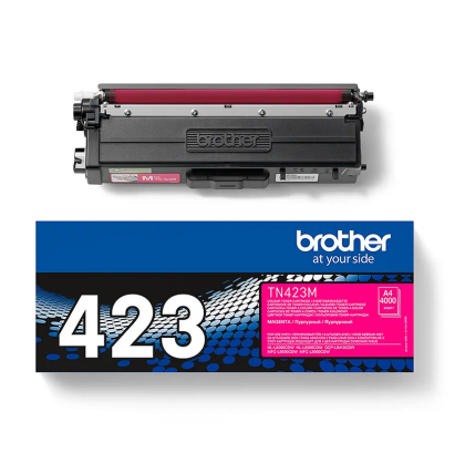 Toner original Brother TN-423M, culoare magenta pentru Brother MFC-L8900CDW, MFC-L8690CDW, DCP-L8260CDW, HL-L8360CDW, DCP-L8410CDW, capacitate 4.000 pagini