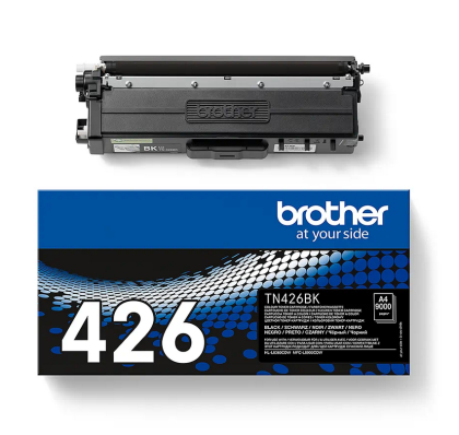 Toner original Brother TN-426BK, culoare black pentru Brother MFC-L8900CDW, HL-L8360CDW, capacitate 9.000 pagini