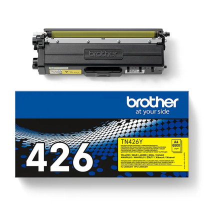 Toner original Brother TN-426Y, culoare yellow pentru Brother MFC-L8900CDW, HL-L8360CDW, capacitate 6.500 pagini