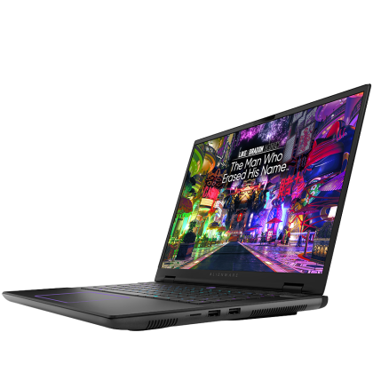 Laptop Dell Alienware m16 R2, Procesor Intel Core Ultra 9 185H up to 5.1GHz, 16" QHD+ (2560x1600) 240Hz 3ms 100% sRGB cu NVIDIA G-SYNC, RAM 32GB (2x16GB) DDR5 5600MHz, 1TB SSD M.2 PCIe NVMe, NVIDIA GeForce RTX 4070 8GB GDDR6, Wi-Fi 7, Windows 11 Pro