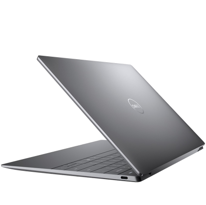 Laptop Dell XPS 13 9345, Procesor Snapdragon X Elite X1E-80-100 up to 4.0GHz, 13.4" FHD+ (1920x1200) InfinityEdge, 500nits, ram 16GB LPDDR5x 8448MHz, 512GB SSD M.2 PCIe NVMe, Qualcomm Adreno Graphics, culoare grey, Windows11 Pro