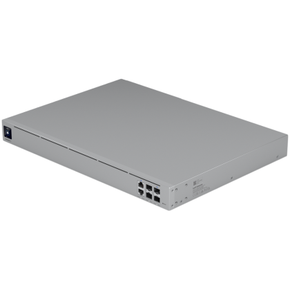 Ubiquiti UniFi EFG-EU 25G Enterprise-grade 25 Gbps UniFi Cloud Gateway with two WAN ports, 12.5 Gbps routing with IDS/IPS, (2) 25G SFP28, (2) 10G SFP+, and (2) 2.5 GbE RJ45 ports, 2x included hot-swap PSUs for power redundancy