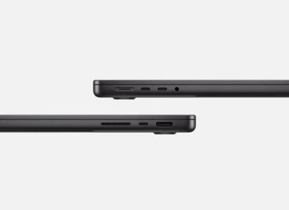 Laptop Apple MacBook Pro 14", Procesor Apple M4 Max, CPU cu 14 nuclee, GPU cu 32 nuclee, 14.2" (3024 x 1964) Retina 1000nits, ram 36GB, 1TB SSD, tastatura INT, culoare space black, macOS Sequoia