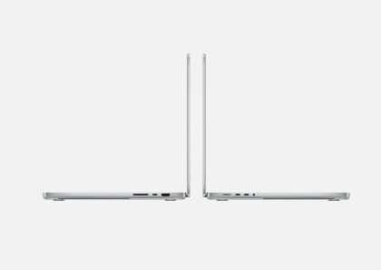 Laptop Apple MacBook Pro 16", Procesor Apple M4 Pro, CPU cu 14 nuclee, GPU cu 20 nuclee, 16.2"(3456 x 2234) Retina 1000nits, ram 48GB, 512GB SSD, tastatura INT, culoare silver, macOS Sequoia