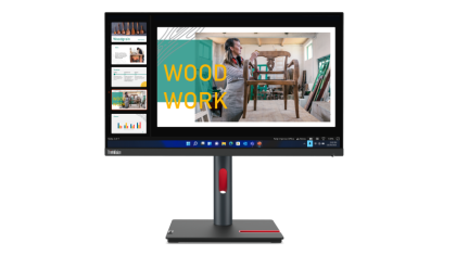 Monitor Led Lenovo ThinkVision P24q-30, 23.8" QHD  (2560x1440) IPS, 4ms, 60Hz, culoare black