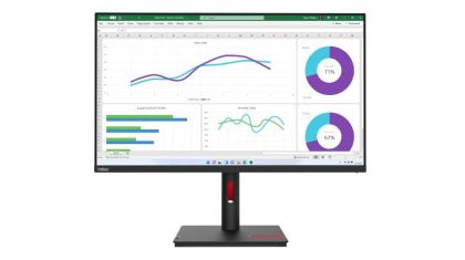 Monitor Led Lenovo ThinkVision T32h-30, 31.5" QHD  (2560x1440) IPS, 4ms, 60Hz, culoare black