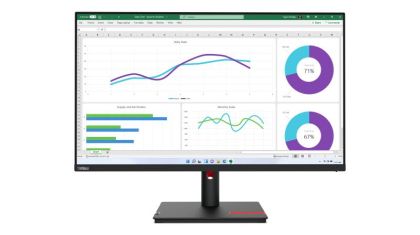 Monitor Led Lenovo ThinkVision T32h-30, 31.5" QHD  (2560x1440) IPS, 4ms, 60Hz, culoare black