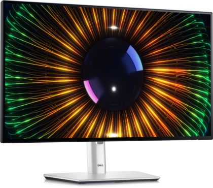 Monitor LED Dell U2424H, 23.8" FHD (1920x1080), IPS, 250nits, 5ms, 120Hz, culoare silver