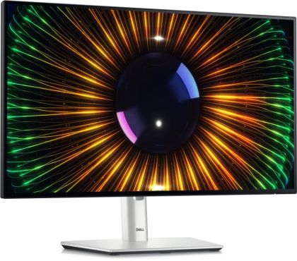 Monitor LED Dell U2424H, 23.8" FHD (1920x1080), IPS, 250nits, 5ms, 120Hz, culoare silver