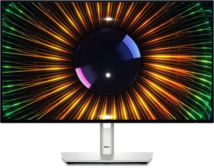 Monitor LED Dell U2424H, 23.8" FHD (1920x1080), IPS, 250nits, 5ms, 120Hz, culoare silver
