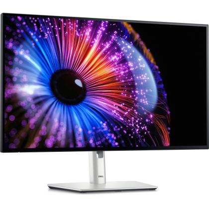 Monitor LED Dell U2724DE, 27" QHD (2560x1440), IPS, 350nits, 5ms, 120Hz, culoare alb