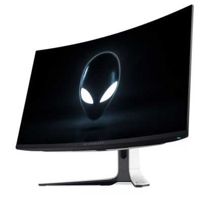 Monitor LED Dell Alienware AW3225QF, 32" 4K UHD (3840x2160), QD-OLED, 250nits, 0.03ms, 240Hz, culoare Black-White