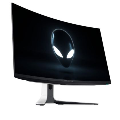 Monitor LED Dell Alienware AW3225QF, 32" 4K UHD (3840x2160), QD-OLED, 250nits, 0.03ms, 240Hz, culoare Black-White
