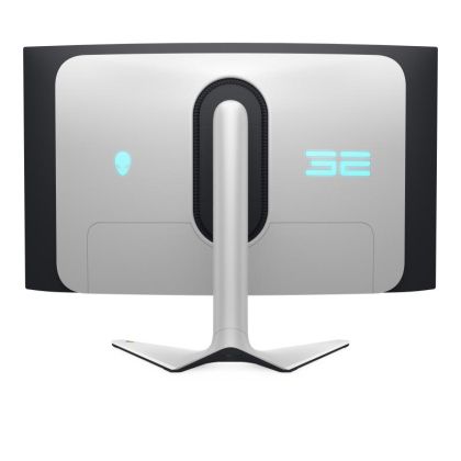 Monitor LED Dell Alienware AW3225QF, 32" 4K UHD (3840x2160), QD-OLED, 250nits, 0.03ms, 240Hz, culoare Black-White