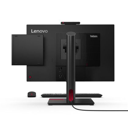 Desktop PC Lenovo ThinkCentre M70q Gen 5 Tiny, Procesor Gen 14ᵗʰ Intel Core i5-14400T up to 4.5GHz, RAM 16GB DDR5 4800MHz (1x16GB), 512GB SSD M.2 PCIe 4.0 NVMe, Intel UHD Graphics 730, No OS